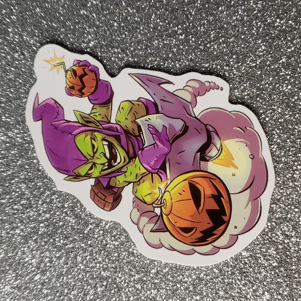 MARVEL Chibi Spiderman Villian Waterproof Sticker